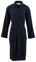 Carl Ross Carl Ross Unisex Badjas Kimono 37100 Night blue/White XL Carl Ross Carl Ross Unisex Badjas Kimono 37100 Night blue/White XL