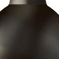 Reflector met klem en keramische e27 fitting 20 cm grafiet Arcadia - Aquadistri