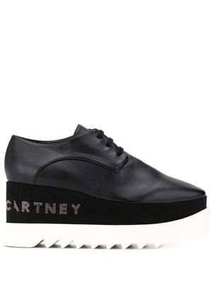 Stella McCartney chaussures Elyse à plateforme - Noir