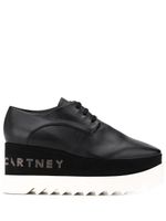 Stella McCartney chaussures Elyse à plateforme - Noir