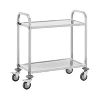 Serveerwagen - 2 planken - 70 x 40 cm - 64 kg - Royal Catering