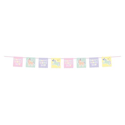 Folat BV Vlaggenlijn unicorns & rainbows, 6m