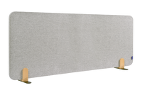 Legamaster ELEMENTS akoestisch bureauscherm 60x160cm licht grijs (houder) - thumbnail