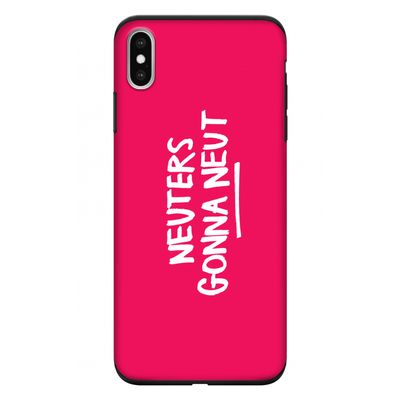 Neuters (roze): iPhone XS Max Tough Case