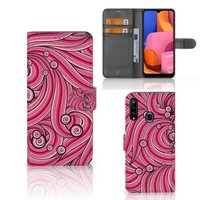 Samsung Galaxy A20s Hoesje Swirl Pink