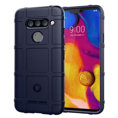 Volledige dekking schokbestendig TPU Case voor LG V40 ThinQ (blauw)