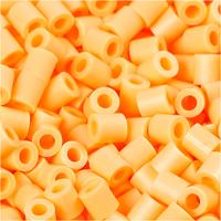 NABBI Foto kralen, afm 5x5 mm, gatgrootte 2,5 mm, medium, lichtoranje (26), 6000 stuk/ 1 doos