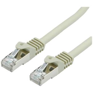 VALUE S/FTP-kabel Cat.7, met RJ-45-connectoren (500 MHz / Klasse EA), grijs, 5 m