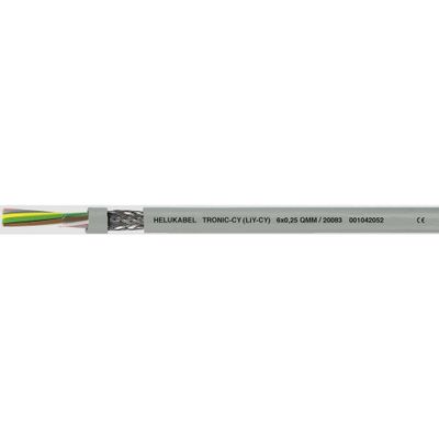 HELU 20062-1000 Datakabel LiYCY 10 x 0.34 mm² Grijs 1000 m