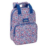 Schoolrugzak Nait Nait Flores coimbra azul Blauw 20 x 28 x 8 cm