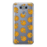You Had Me At Pizza: LG G6 Transparant Hoesje