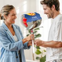 Mega Lolly personaliseren met Chupa Chups 20 lollys - Aardbei