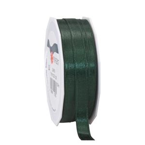 Cadeaulint/sierlint Satijn - 1 cm x 25 meter - Donker groen - cadeaus inpakken - decoratie