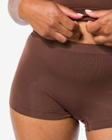 HEMA Damesboxer donkerbruin (donkerbruin)