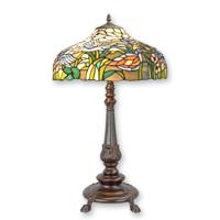 A TIFFANY STYLE TABLE LAMP - thumbnail