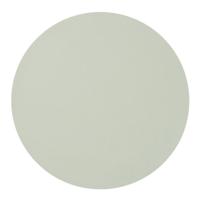 Placemats - lederlook - mintgroen - rond - 38 cm - tafel dekken - onderleggers - thumbnail