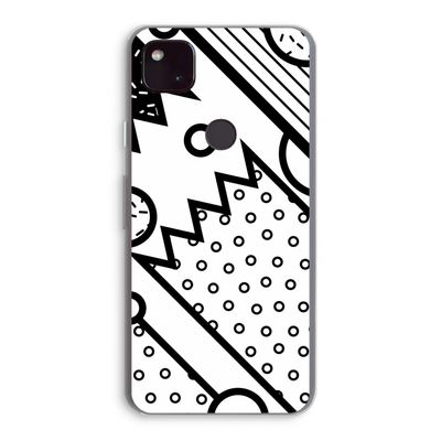 Pop Art #4: Google Pixel 4a 5G Transparant Hoesje