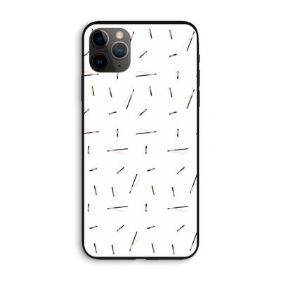 Hipster stripes: iPhone 11 Pro Max Biologisch afbreekbaar hoesje