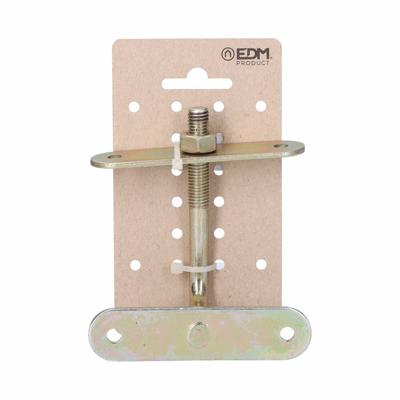 Leuningsteun EDM 85581 Basic Gouden Staal Ijzer Aanpasbaar