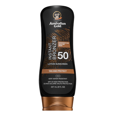 Australian Gold SPF50 Lotion + Bronzer 237ml