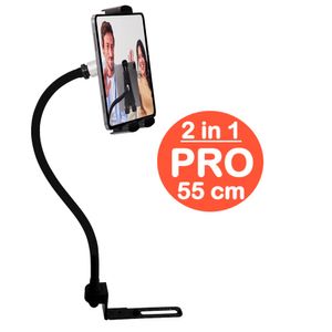 Auto Tablet houder + Telefoonhouder PRO (2 in 1) 6-13 inch