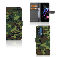 Motorola Edge 20 Pro Telefoon Hoesje Army Dark