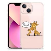 iPhone 13 mini Telefoonhoesje met Naam Giraffe