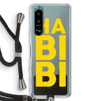 Habibi Majorelle : Sony Xperia 5 III Transparant Hoesje met koord