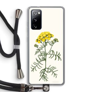 Tansy: Samsung Galaxy S20 FE / S20 FE 5G Transparant Hoesje met koord