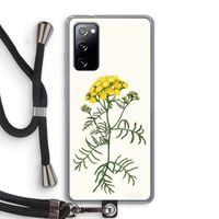 Tansy: Samsung Galaxy S20 FE / S20 FE 5G Transparant Hoesje met koord