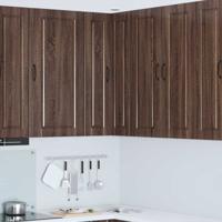 Keukenkast met plank Bruin Eiken 57 x 57 x 100 cm Bewerkt hout