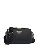 Prada sac Brique en cuir Saffiano - Noir - thumbnail