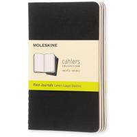 Schrift moleskine 90x140mm blc 240pag zwart 3st