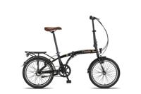 Altec Cunda 20 inch 27 cm unisex 3v v-brakes zwart Altec Cunda 20 inch 27 cm unisex 3v v-brakes zwart