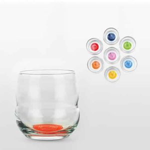 Chakra Drinkglazen (Set van 7 chakra Drinkglazen - met Chakrasymbool en Tekst)