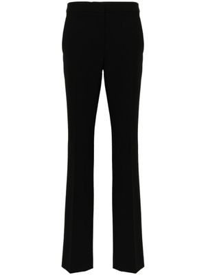 Moschino pantalon droit à plis marqués - Noir