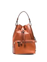 Officine Creative sac seau Saddle en cuir à lien de resserrage - Marron Officine Creative sac seau Saddle en cuir à lien de resserrage - Marron