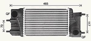 Intercooler, inlaatluchtkoeler DN4460