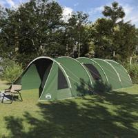 Tunneltent met dak met opslag Groen en Wit 778 x 356 x 210 cm