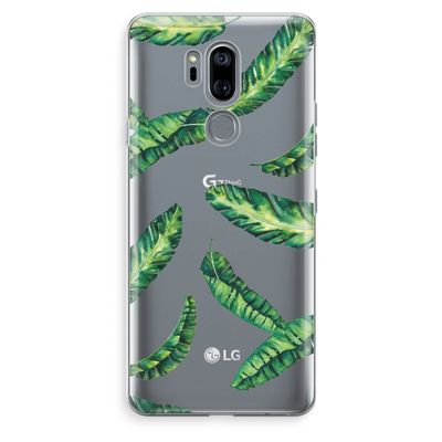 Lange bladeren: LG G7 Thinq Transparant Hoesje