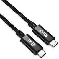 CLUB3D USB4 Gen3x2 Type-C Bi-Directional Cable 8K60Hz or 4K120Hz, Data 40Gbps, PD 240W(48V/5A) EPR M/M 3m / 9.84ft - thumbnail