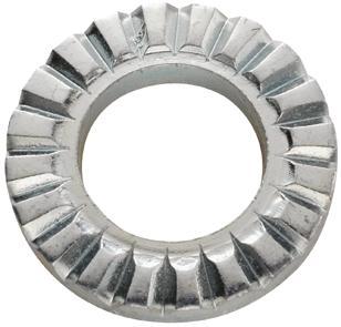 Fix-Nippel Fix-nip.washer knurled flat 19x9,5x3 zinc