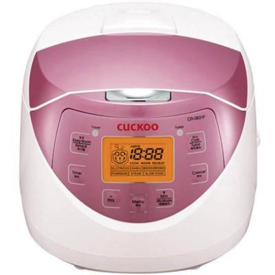 Cuckoo CR-0631F Rijstkoker Wit, Pink