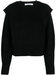 IRO pull superposé en laine - Noir