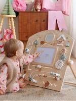 Activiteitenbord met magische leien GREEN FOREST van FSC®-hout hout