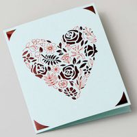 Cricut Insert Cards Princess R40 Kaartenset Tulpenblauw, Poeder - thumbnail