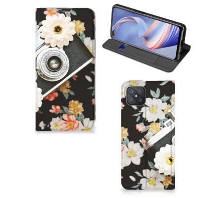 OPPO Reno4 Z 5G Stand Case Vintage Camera OPPO Reno4 Z 5G Stand Case Vintage Camera