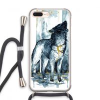 Bleeding Soul: iPhone 8 Plus Transparant Hoesje met koord