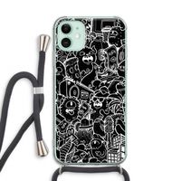 Vexx Black City : iPhone 11 Transparant Hoesje met koord