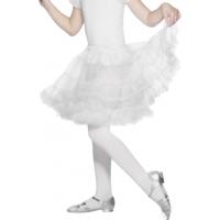 Verkleed petticoat/tutu - wit - kinderen - rokje - onderrokje